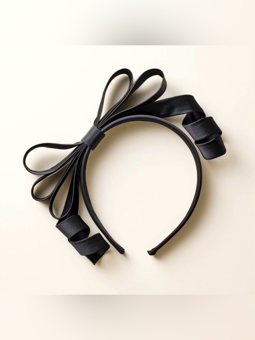 Kate Spade X Target Black Ribbon Bow Women’s Headband Holiday Party NWT